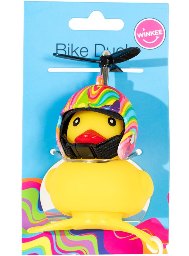 Winkee Bike Duck Flower Power