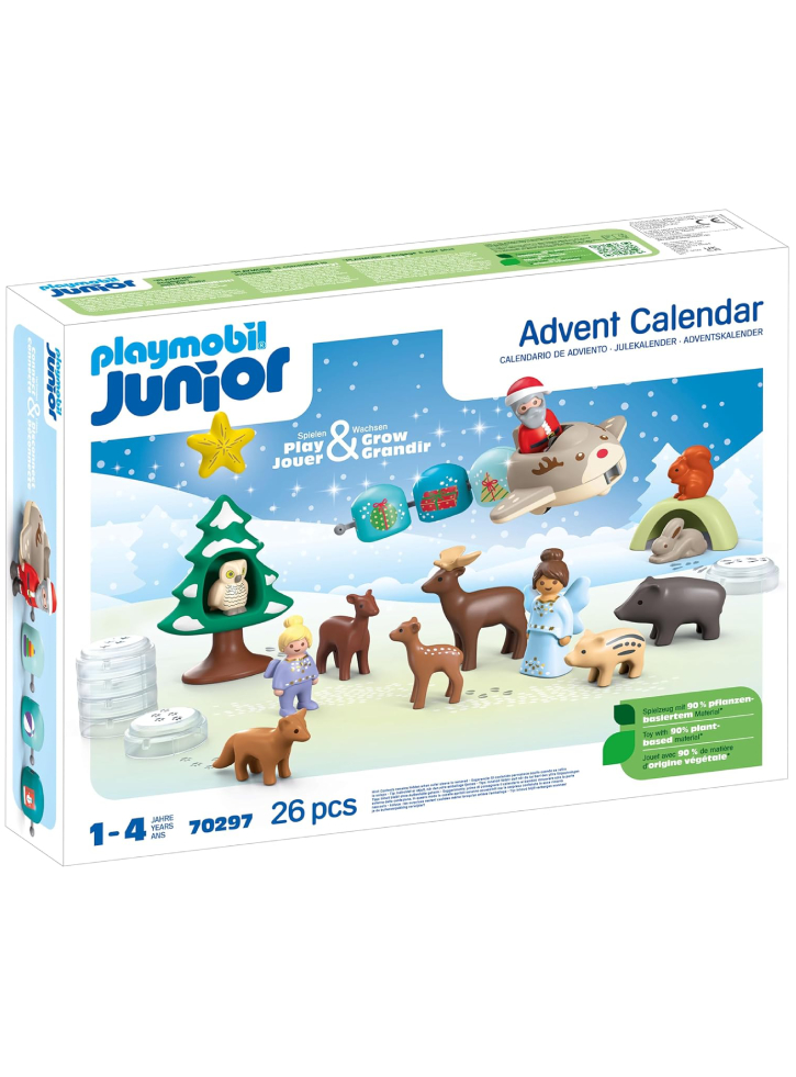 Playmobil Junior Advent Calendar Snowy Christmas (70297)