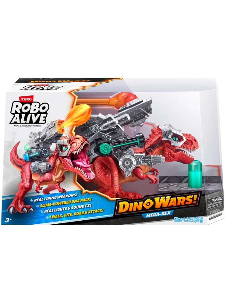 ROBO ALIVE DINO WARS-Series 1 Giant Battling T-Rex (71101)