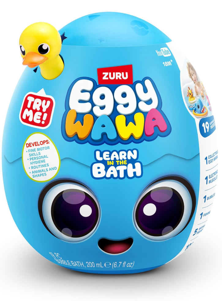 Eggy Wawa Bath Time Assorted/Random (15101)
