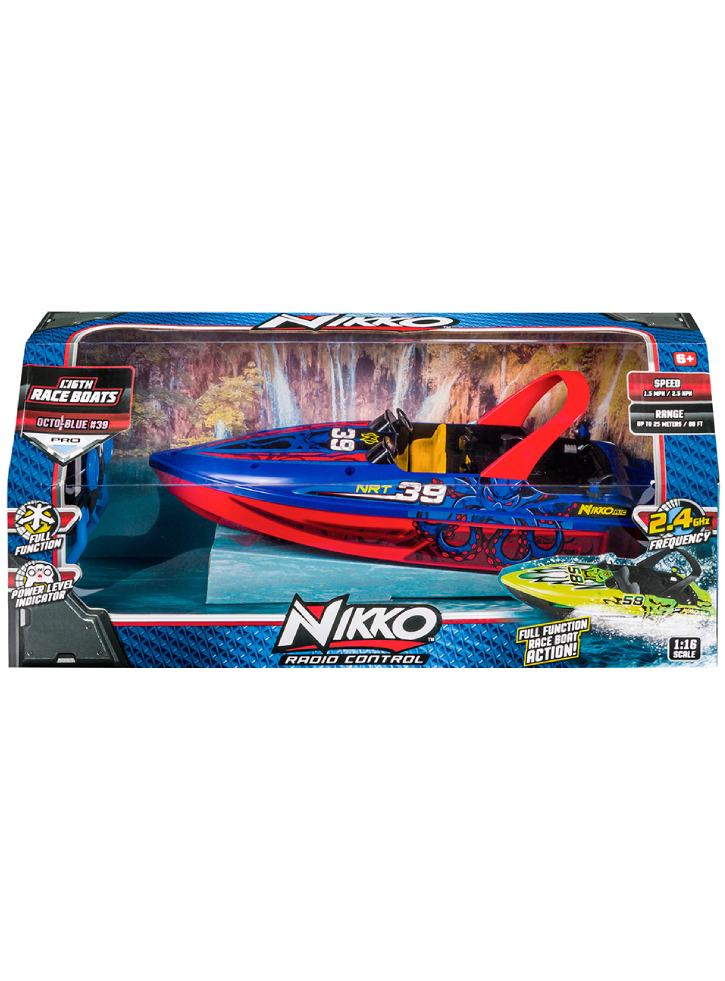 Nikko Race Boats 30cm Octo Blue #39 (10172)