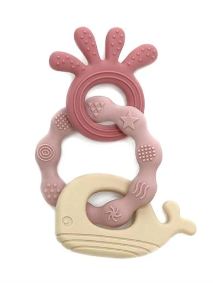Magni Teether bracelet silicone with silicone appendix (5572)