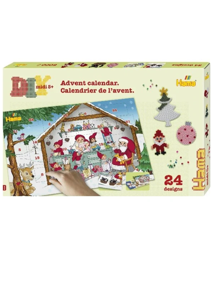 Hama Midi beads Advent Calendar (383046)