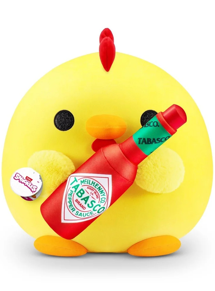 Snackles Series 1 Plush Medium Yellow Chicken