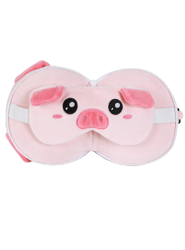 iTotal Pillow with Sleep Mask Piggy (XL2533)
