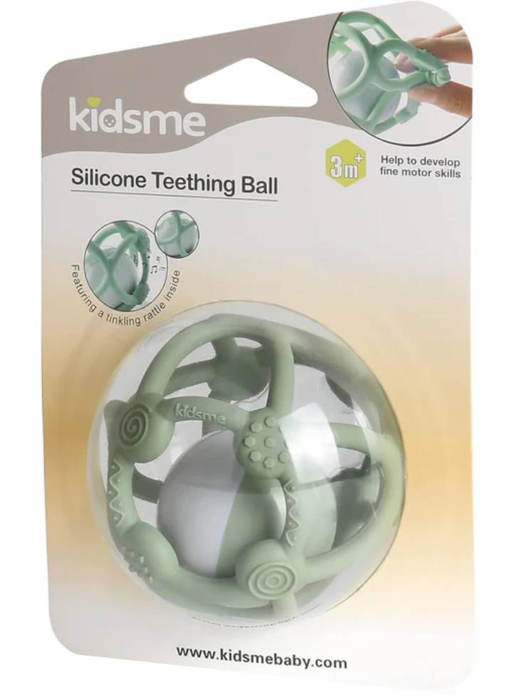 Kidsme Silicone Teething Ball Green (KIDS9672GR)