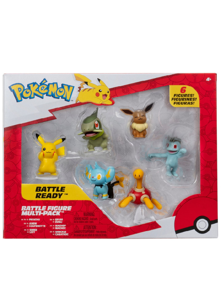 Pokemon Battle Figure 6 Pk (PKW3614)