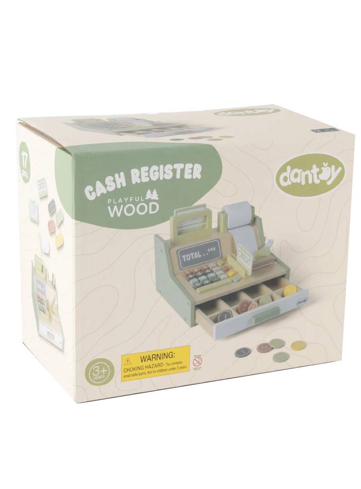 Dantoy Wooden Cash register set (4770)
