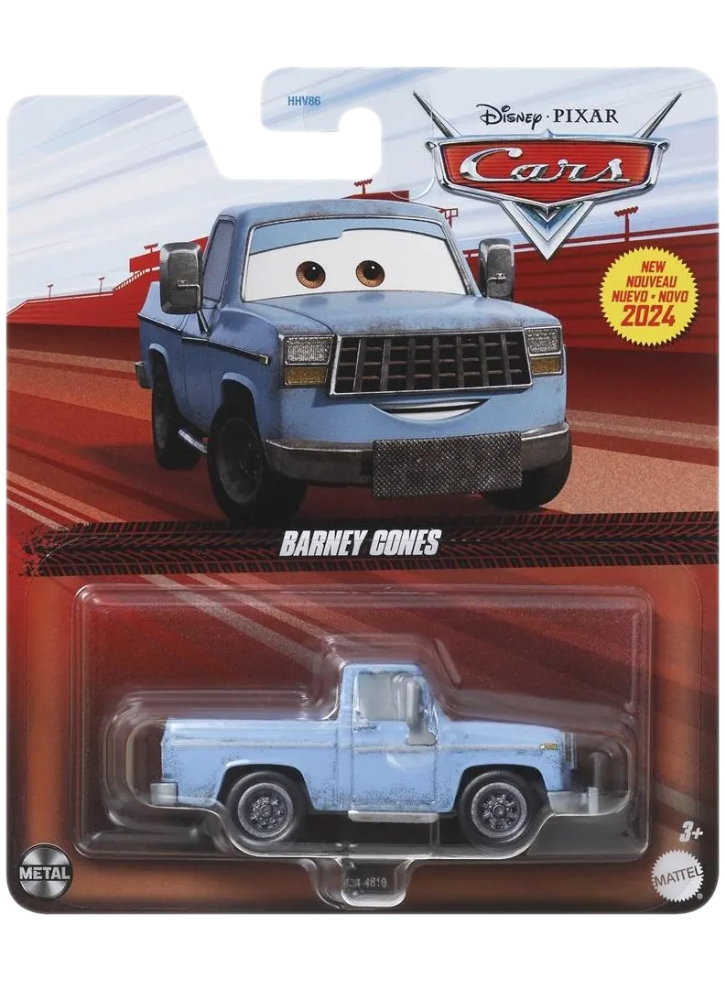 Disney Pixar Cars On the Road Barney Cones (HTX84)