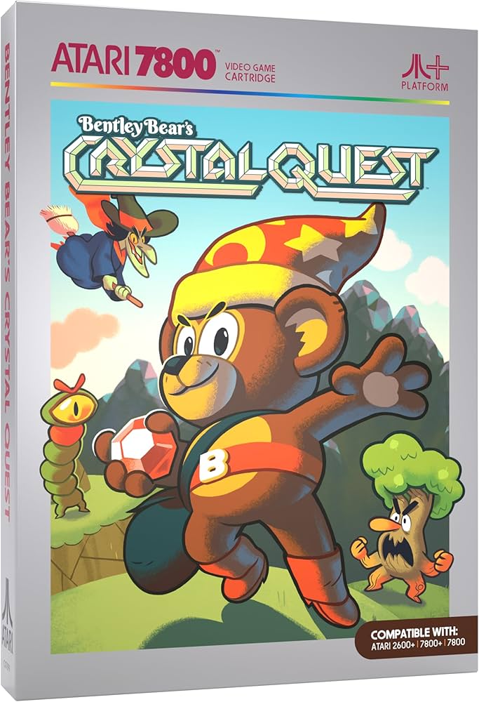Atari 7800+ Bentley Bear's Crystal Quest
