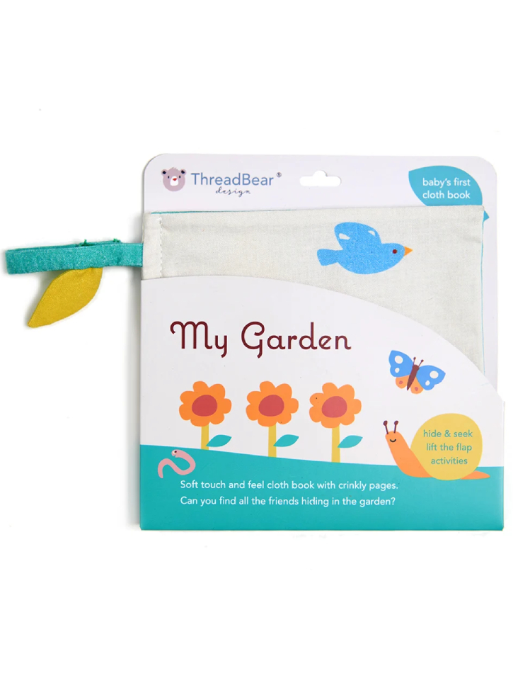 ThreadBear Book Baby Activity Book My Garden (TB4065)