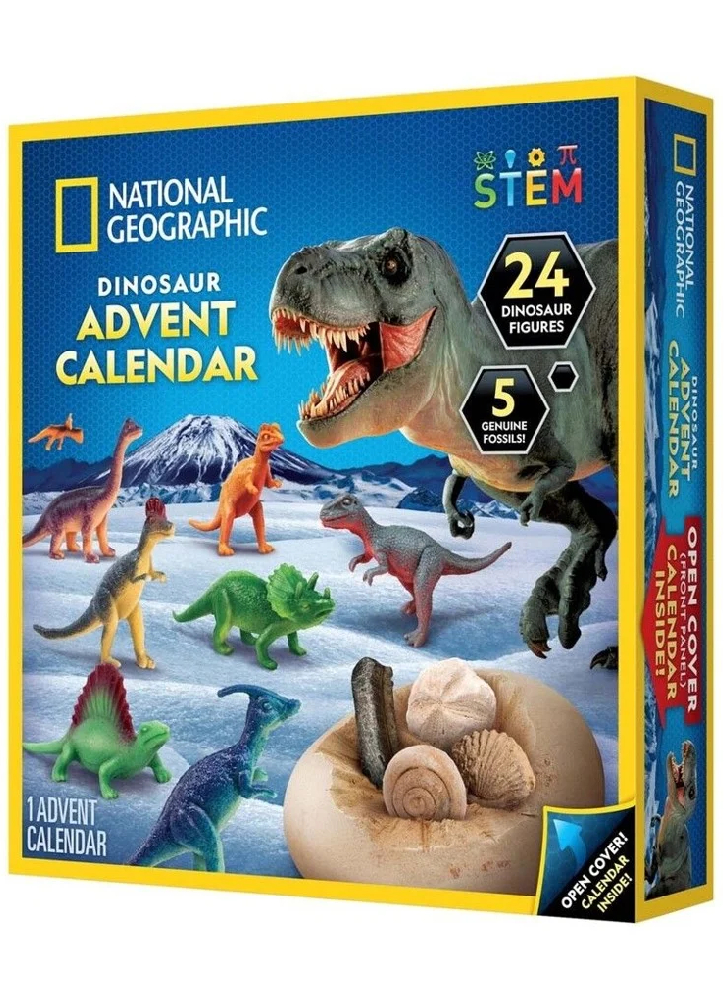 National Geographic Dinosaur Advent Calendar 2024 (29-2490)