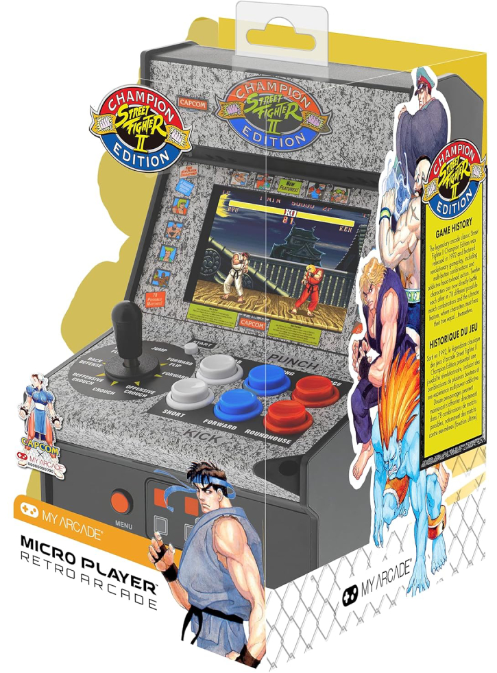 MY ARCADE Street Fighter 2 Champion Edition Micro Player 7,5