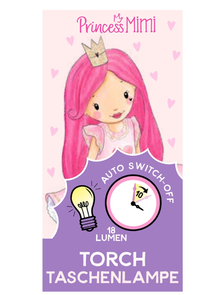 Princess Mimi Torch with Auto-Switch off - (412059)