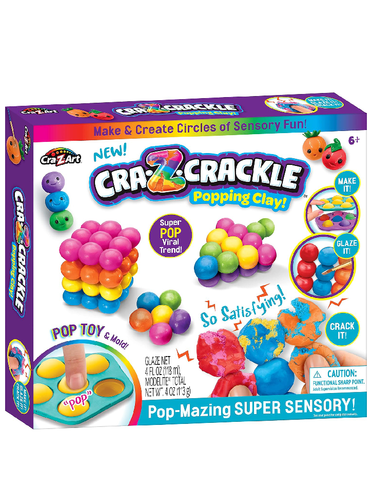 CRAZART Crackle Clay Pop-mazing super sensory Set (25086)