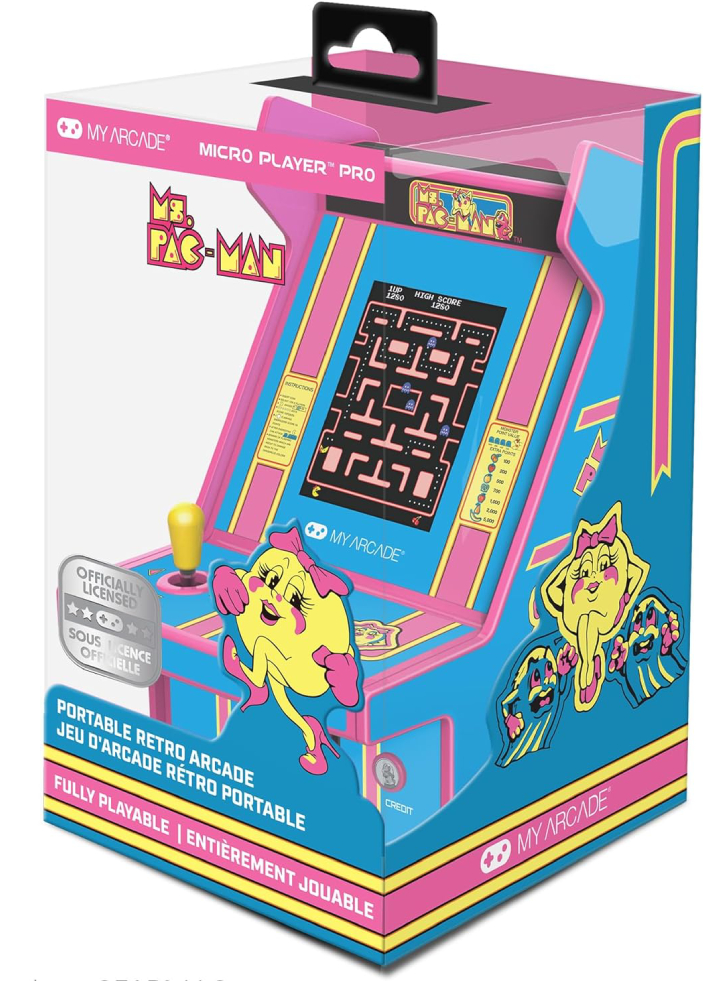 MY ARCADE MS.PAC-MAN MICRO PLAYER PRO