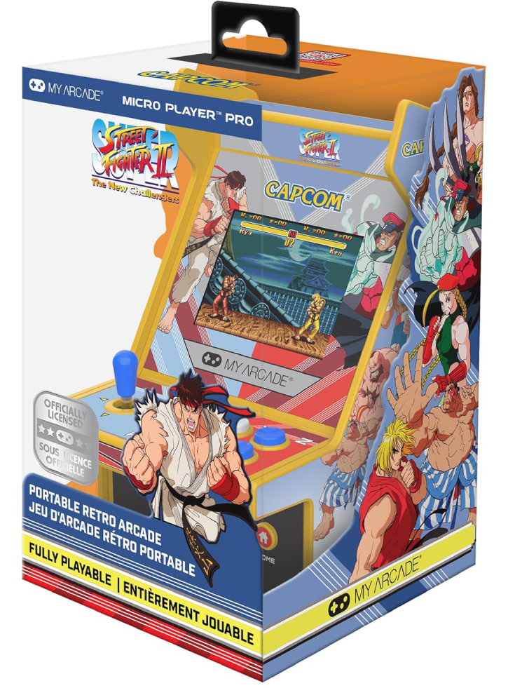 MY ARCADE SUPER STREET FIGHTER II MICRO PLAYER PRO