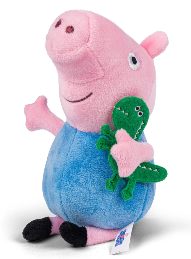 Peppa Pig Plush 20cm George with green plush