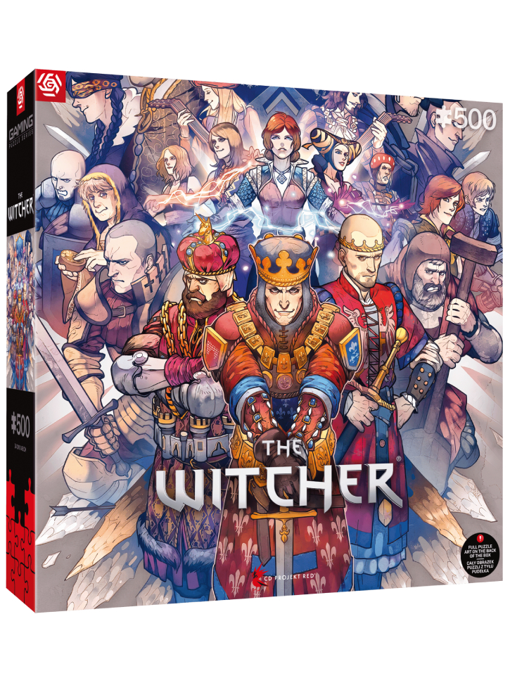 Good Loot Gaming Puzzle The Witcher Northern Realms (500 pieces)