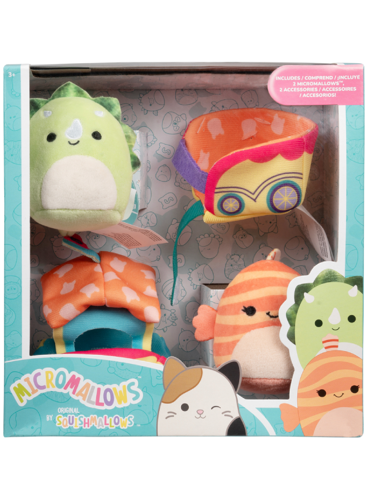 Micromallows Plush Accessory set Ticket to Ride (SQMM0015)
