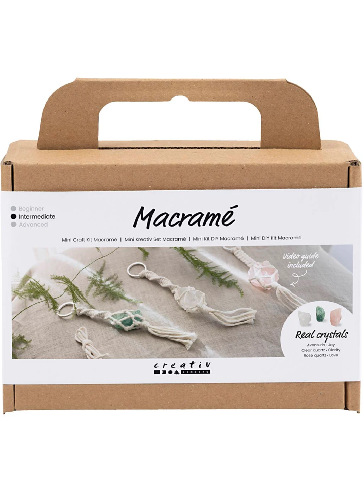Mini Craft Kit Macrame Key Rings (977727)