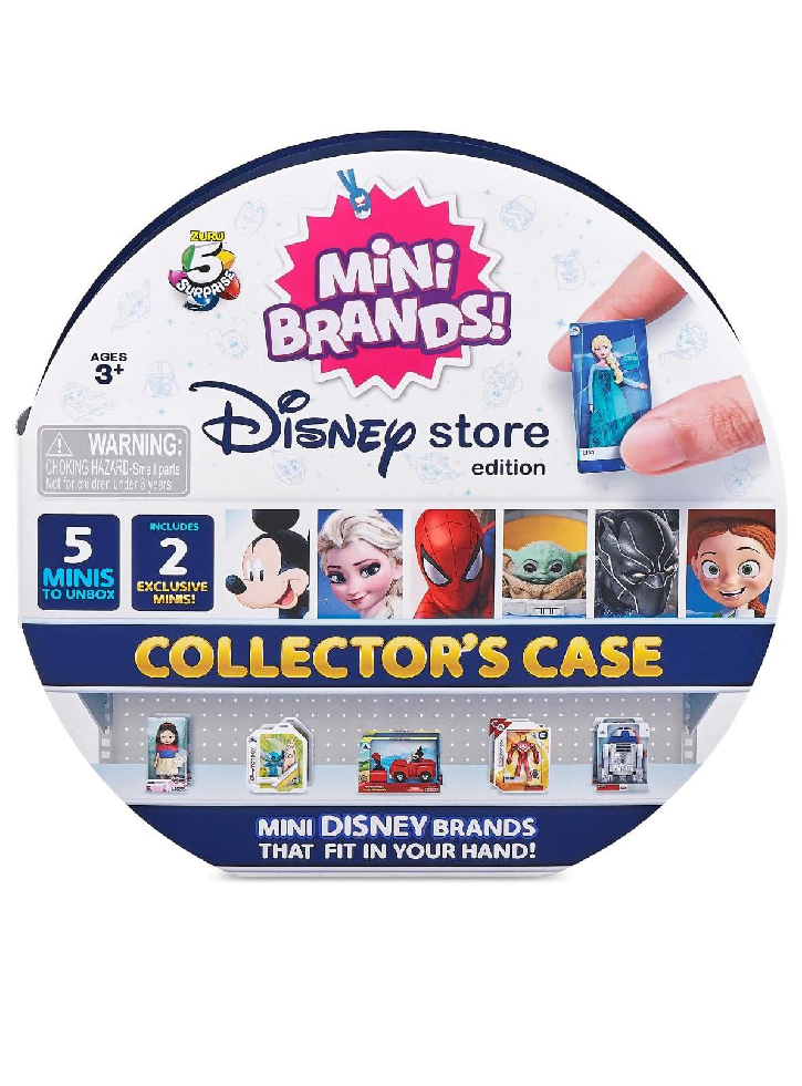 5 Surprises mini brands DISNEY Collecter case