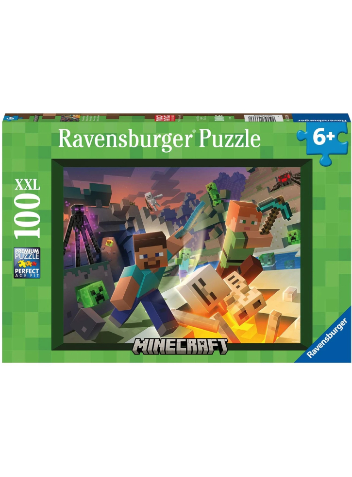 Puzzle Monster Minecraft (100 XXL Pieces) (PEG3333)