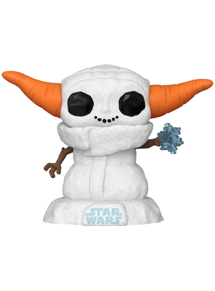 Funko Pop Star Wars The Mandalorian Holiday Grogu Snowman #748 9cm
