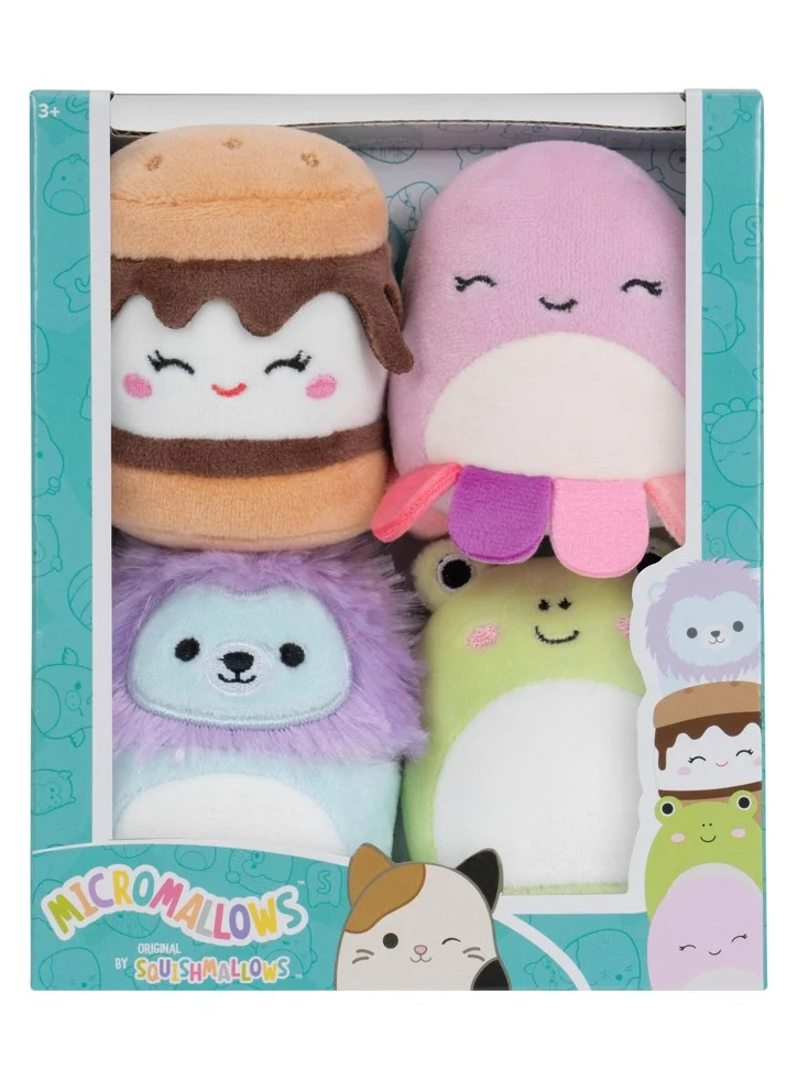 Micromallows 4 Pack Plush Random (2420203)