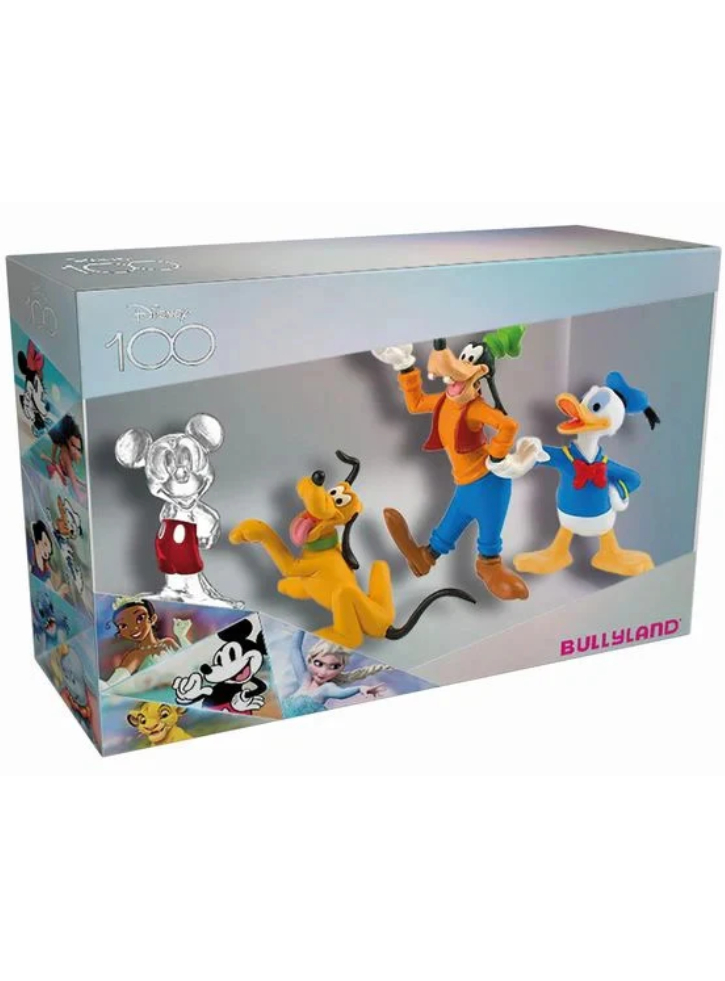 Bullyland WD 100 years Platinium Classic giftbox 4 figures (525394)
