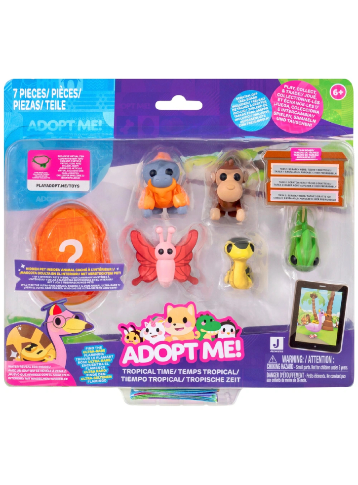 Adopt Me 6 Figure Pack Tropical Time (243-0115)