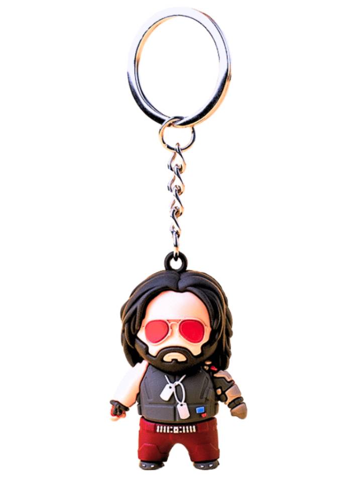Good Loot Cyberpunk 2077 Johny Silverhand Good Loot 3D Keychain