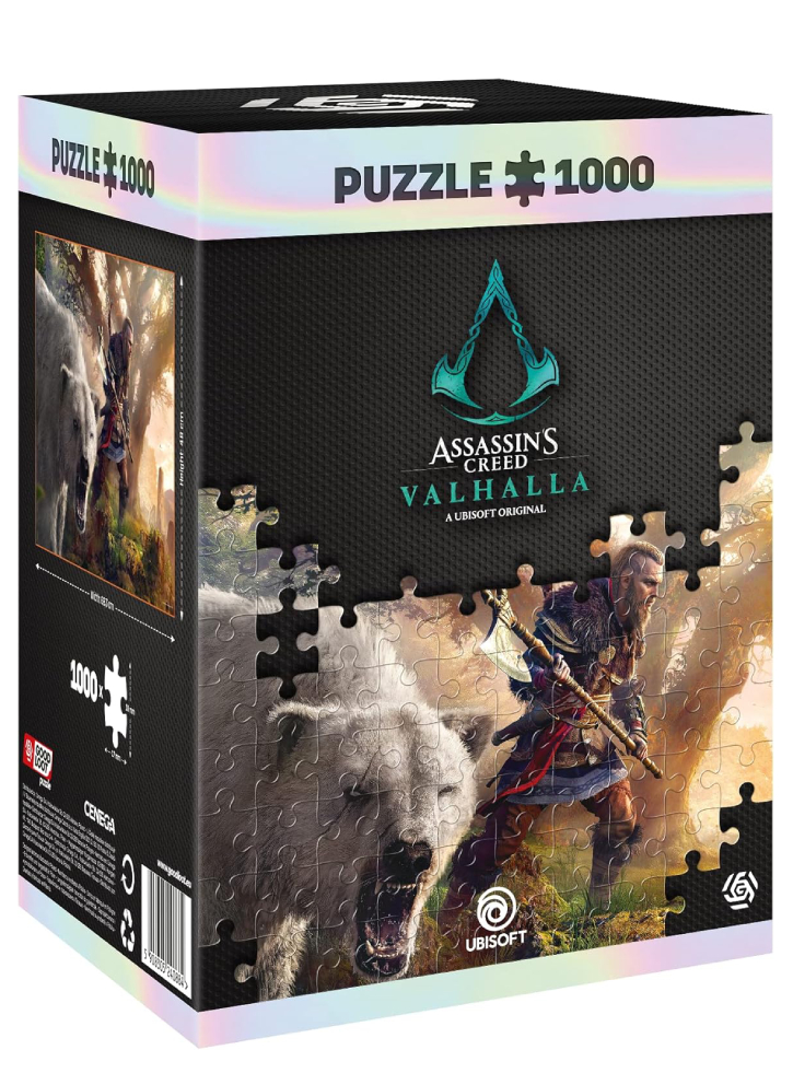 Good Loot Premium Puzzle Assassin's Creed Valhalla Eivor & Polar Bear (1000 pieces)