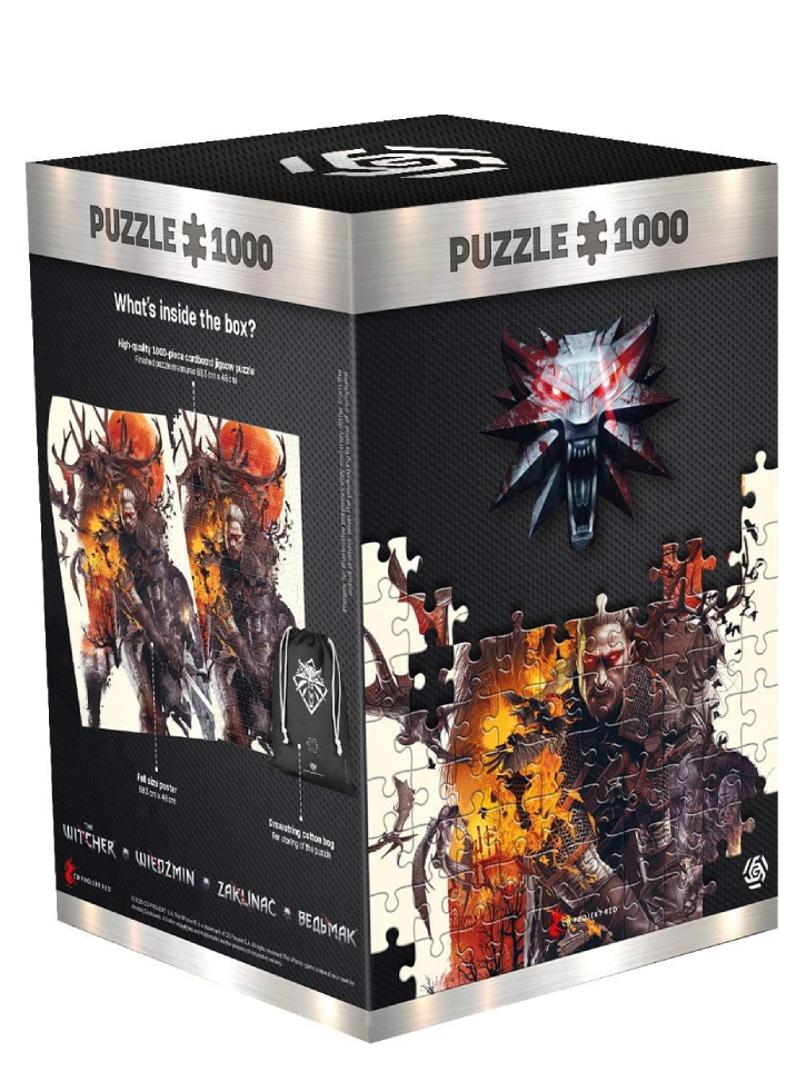 Good Loot Premium Puzzle The Witcher Monsters (1000 pieces)