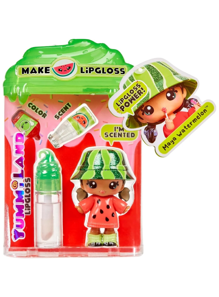 MGA Yummiland Lipgloss Doll- Maya Watermelon (120780)