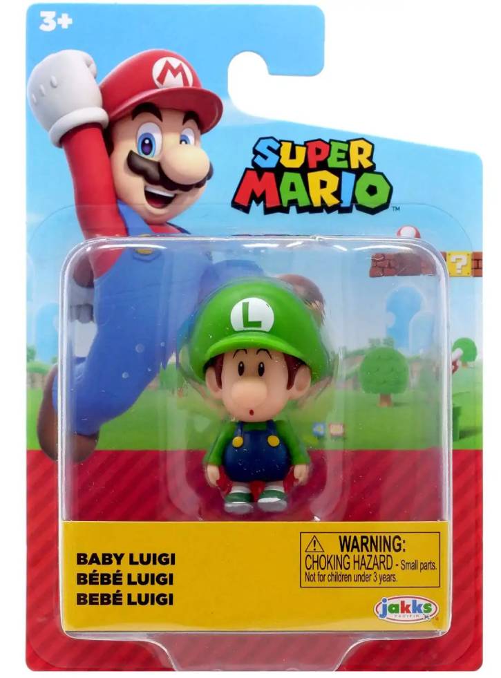 Nintendo Super Mario 6.25cm Baby Luigi (424564)