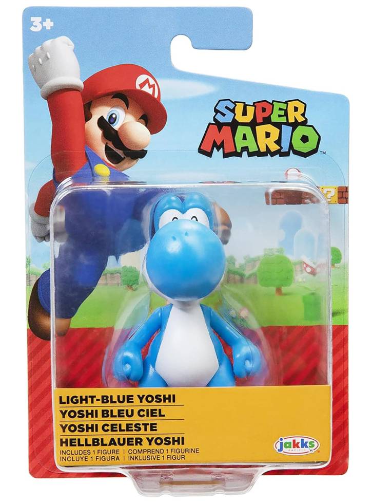 Nintendo Super Mario 6.25cm Light Blue Yoshi (424564)