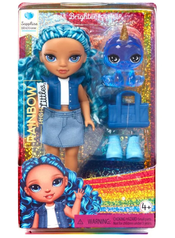 MGA Rainbow High Littles Dolls- Sapphire (Blue) (531197)
