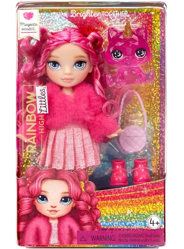 MGA Rainbow High Littles Dolls- Magenta (Pink) (531180)