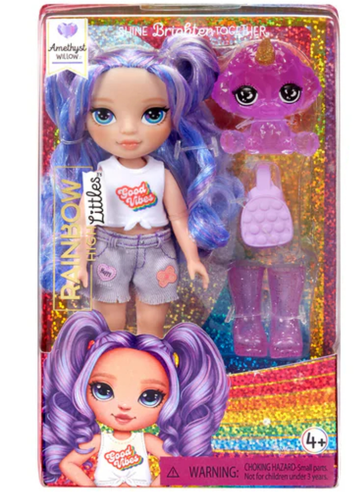 MGA Rainbow High Littles Dolls- Amethyst (Purple) (531234)
