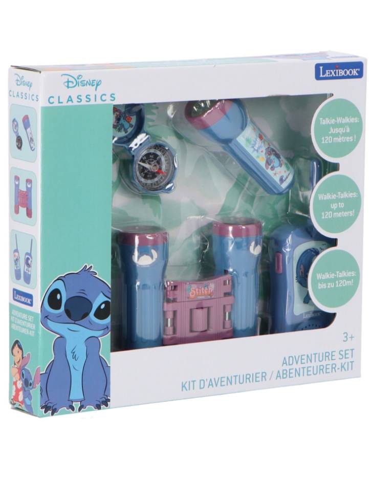 Lexibook Stitch adventure set with walkie talkies (RPTW12D)