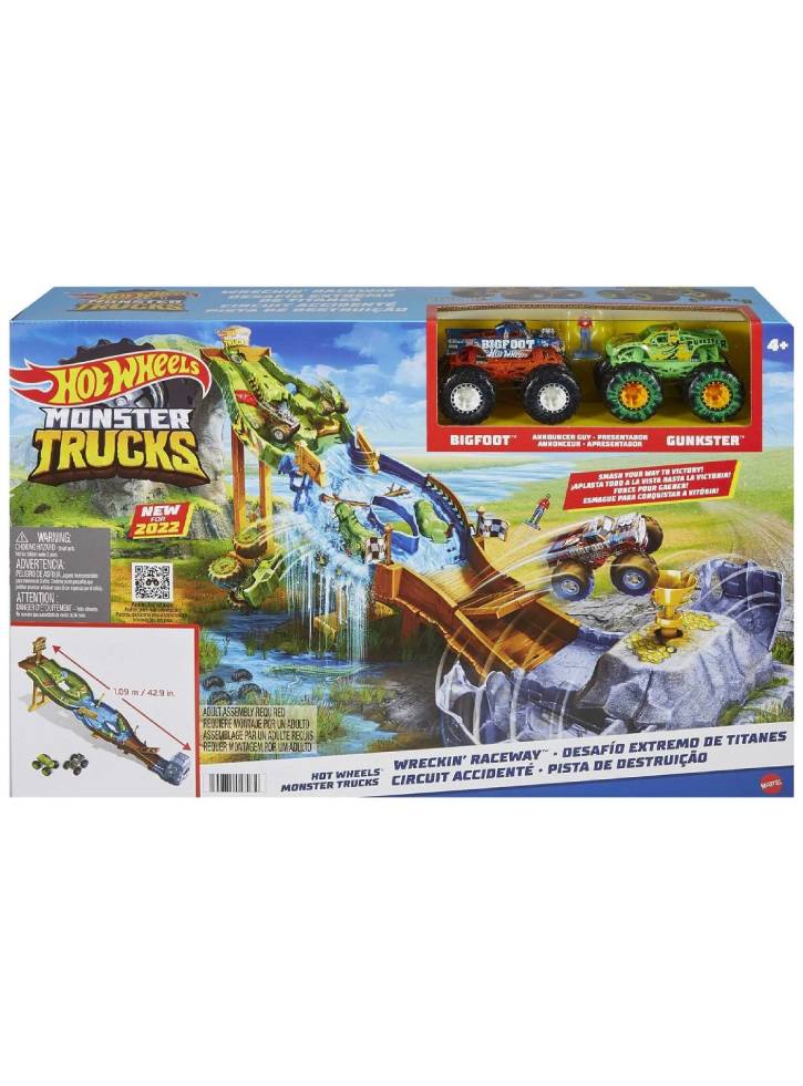 Hot Wheels Monster Trucks Playset (HGV12)