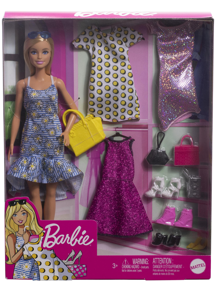 Barbie Doll & Party Fashions (JCR80)