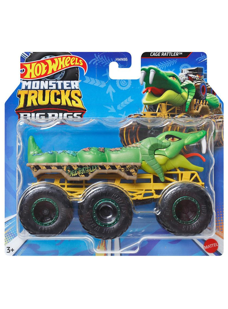 Hot Wheels Monster Trucks Big Rigs Cage Rattler (HWN92)