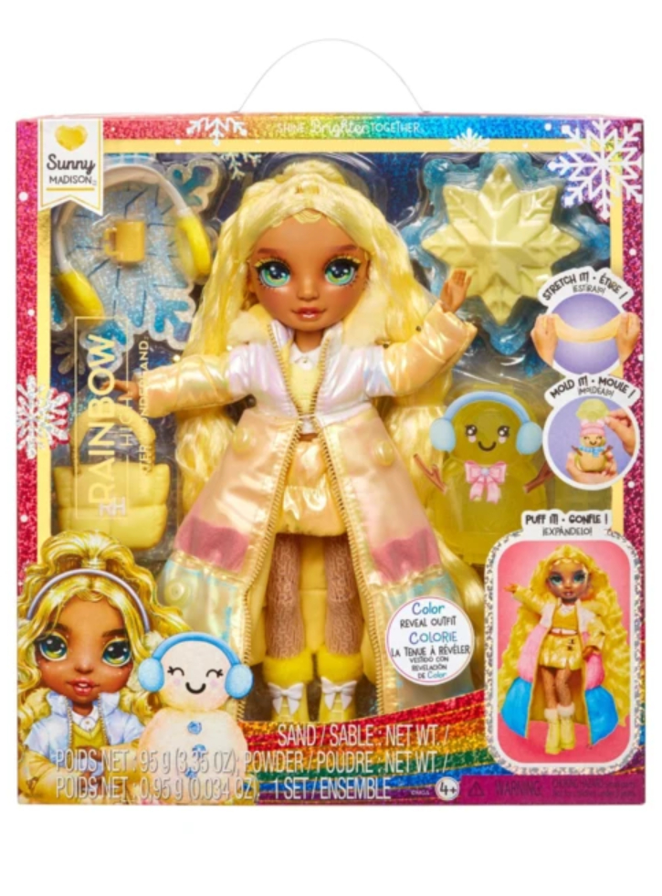 Rainbow High Winter Wonderland Doll- Yellow (120858)