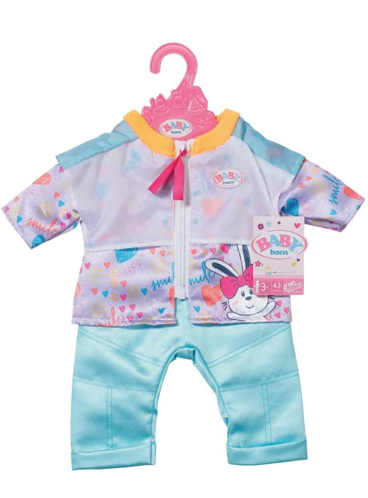 BABY born Casual Outfit Aqua 43cm (832622)