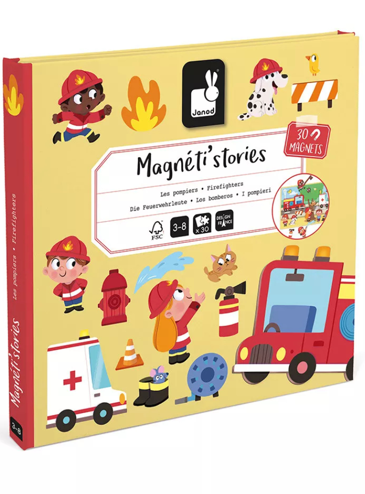 Janod Magneti'Stories Firemen (LKJ5453)