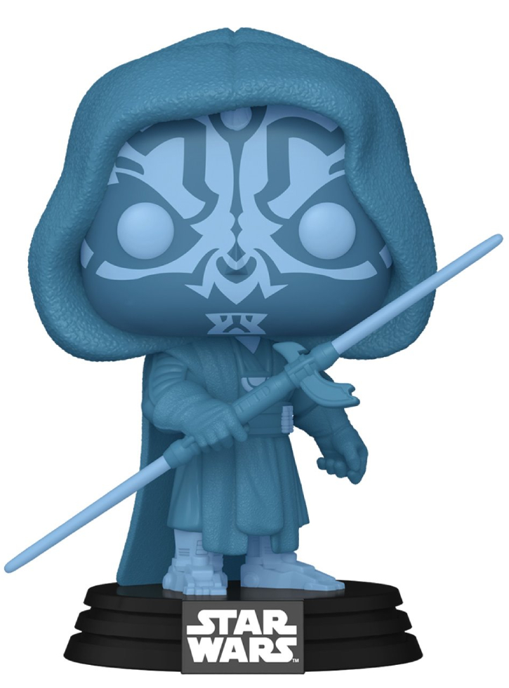 Funko Pop Disney Star Wars Dark Side Darth Maul (Holo) (Glows in the Dark) (SSExclusive) #740 Bobble-Head 9cm