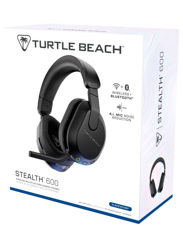 Turtle Beach Stealth 600 GEN3 Wireless Headset Black - PLAYSTATION 4
