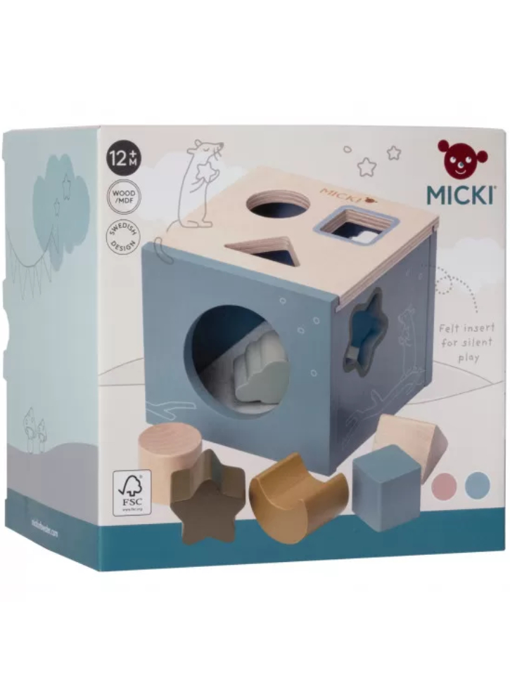 Micki Shape Sorter Blue (18006)